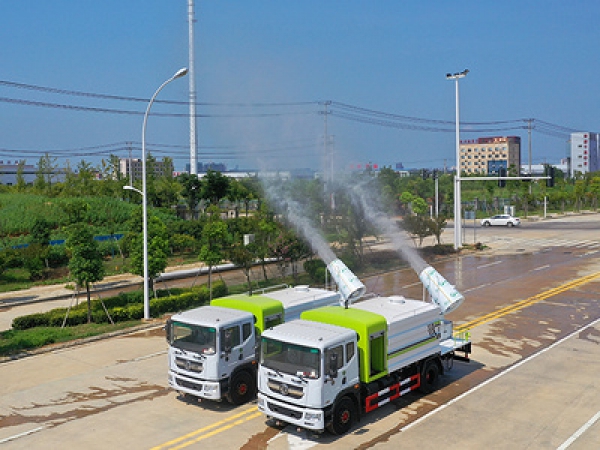 國六東風D9 12噸（方罐）抑塵車(chē)