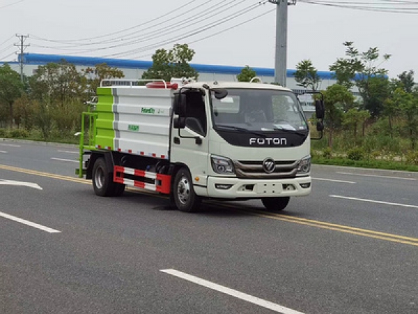 國六福田藍(lán)牌7方抑塵車(chē)